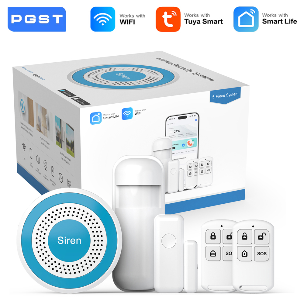 Diy Home Automation System - PGST WiFi 스마트 라이프 알람 보안