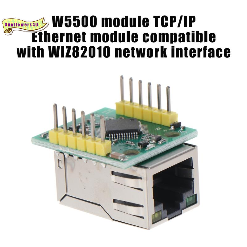 Ethernet Module W5500 - SPI-LAN 이더넷 변환기 W5500 칩 USR-ES1