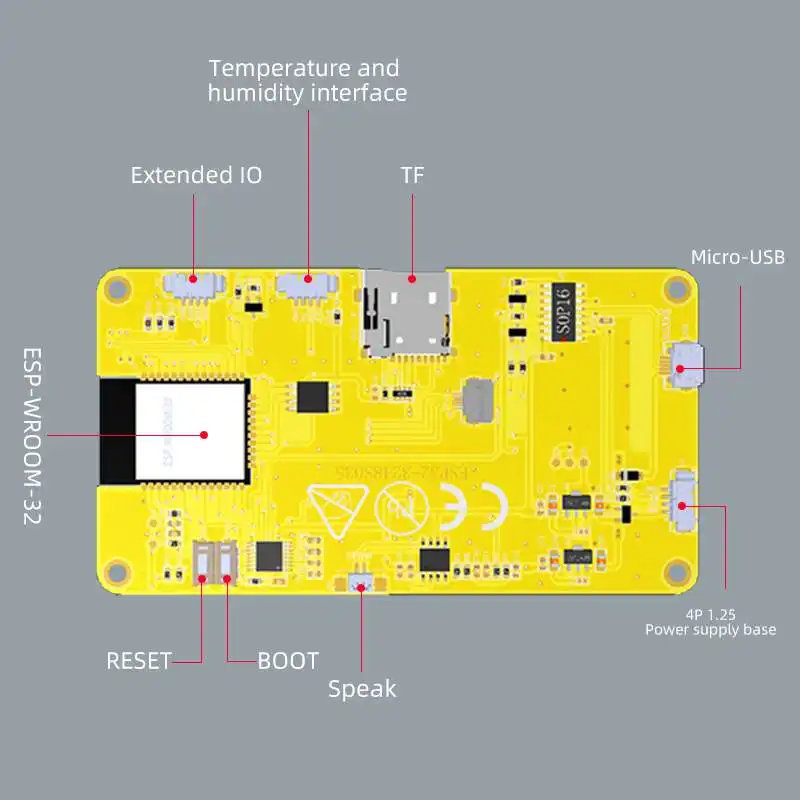 Home Automation Arduino - ESP32-3248S035 3.5인치 스마트 LCD 디스플레이 모듈