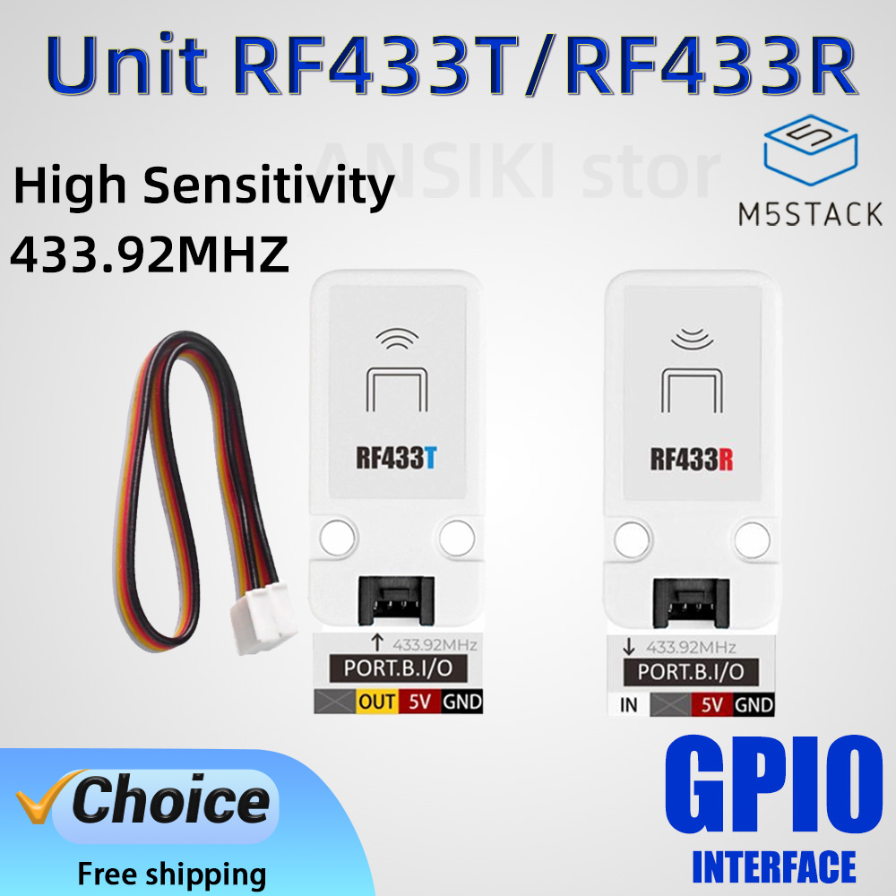 Diy Home Automation System - M5Stack 유닛 RF433T/RF433R IoT 시스템 키트,