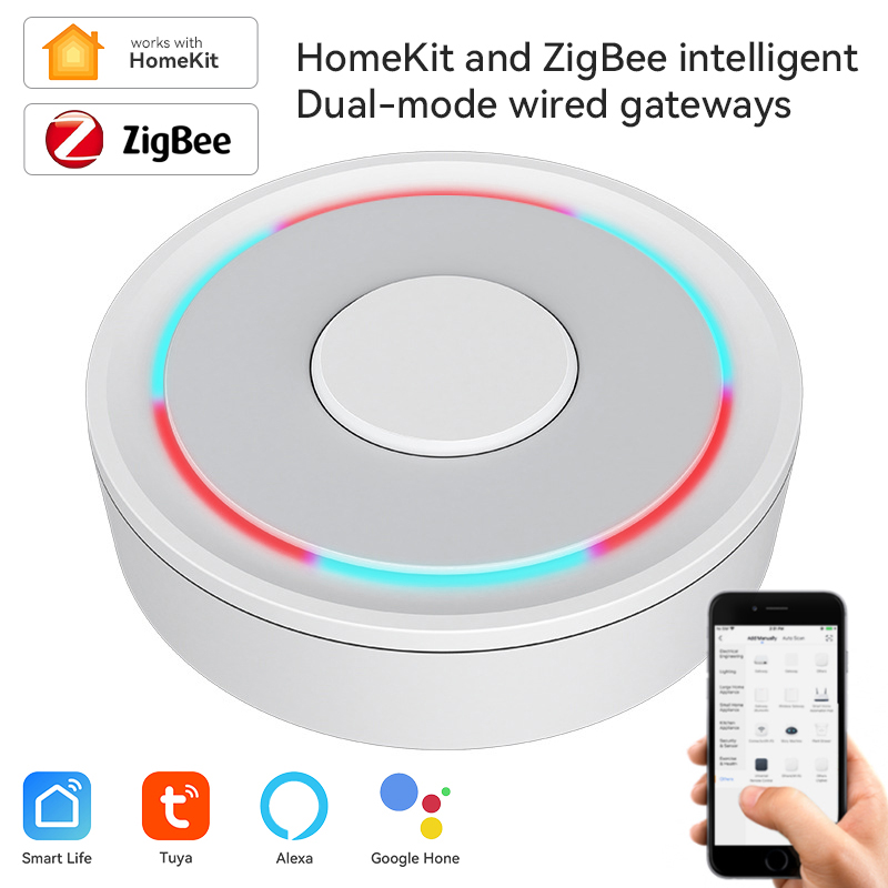Diy Home Automation System - Tuya-ZigBee 스마트 게이트웨이 홈키트, 유선 무선
