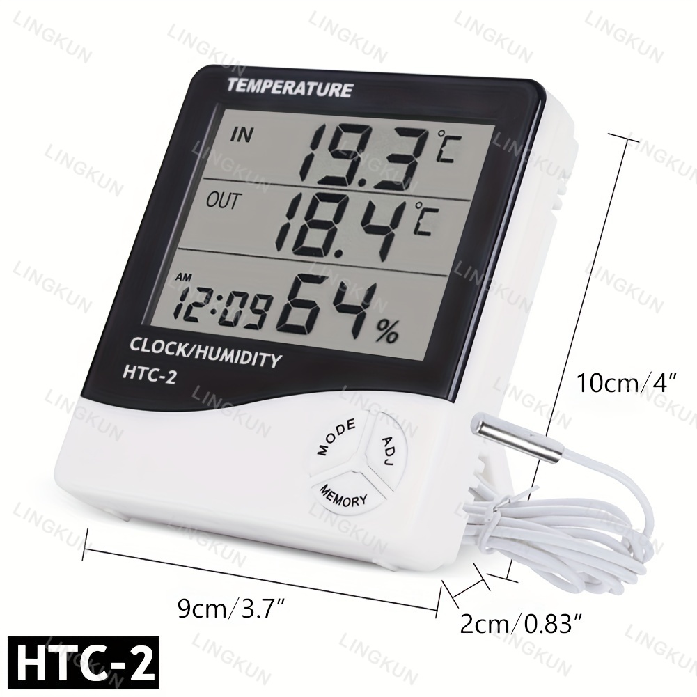 LCD 디지털 온도계 습도계 실내 방 전자 온도 습도  - Home Automation Industry 리뷰 및 가격