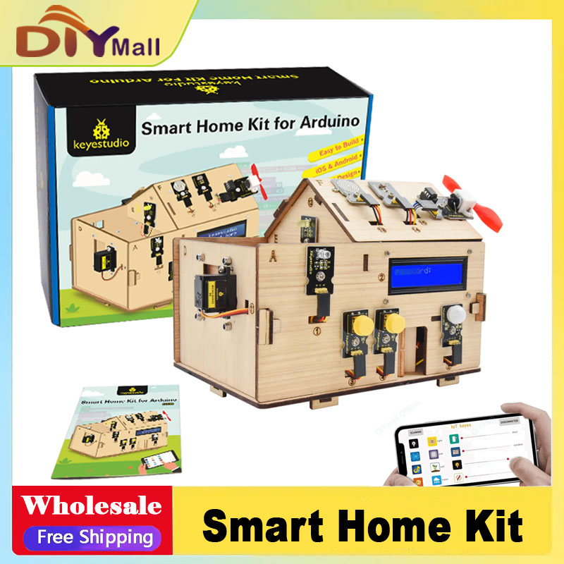 키이스튜디오 스마트 IoT 홈 키트 플러스 보드 포함  - Home Automation With Arduino 리뷰 및 가격