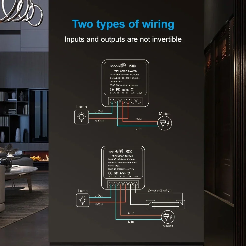 16A Matter WIFI 스마트 스위치 자동화 릴레 - Diy Home Automation System 리뷰 및 가격
