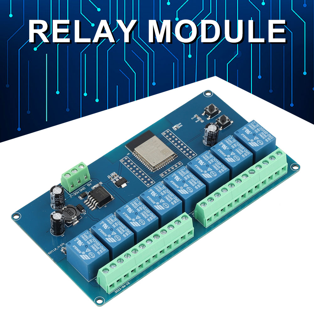 ESP32 WIFI 블루투스 호환 BLE 릴레이 모듈  - Relay 8 Channel Board 리뷰 및 가격