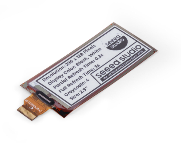 104990852 2.9인치 플렉시블 모노크롬 EInk - Display Epaper 2.9 리뷰 및 가격