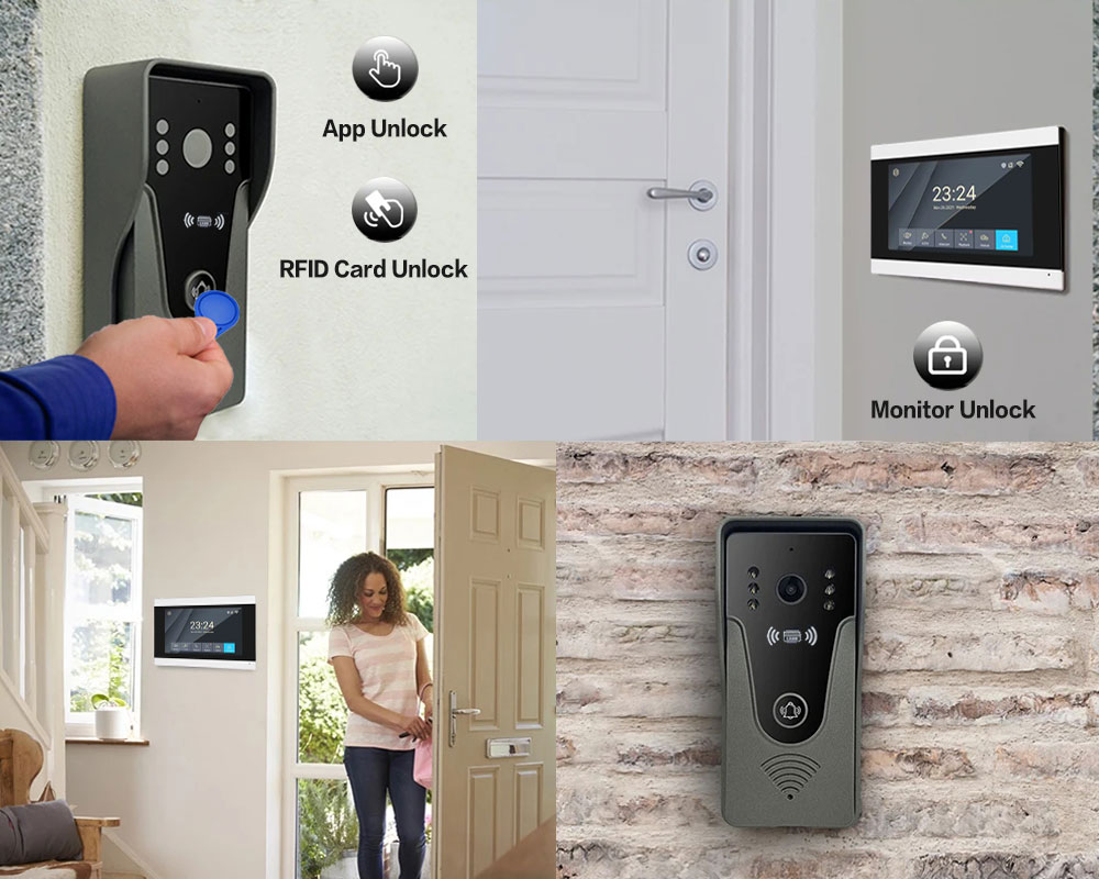투야 1080P 컬러 터치 스크린 무선 와이파이 비디오 - Smart Doorbell Wired 리뷰 및 가격