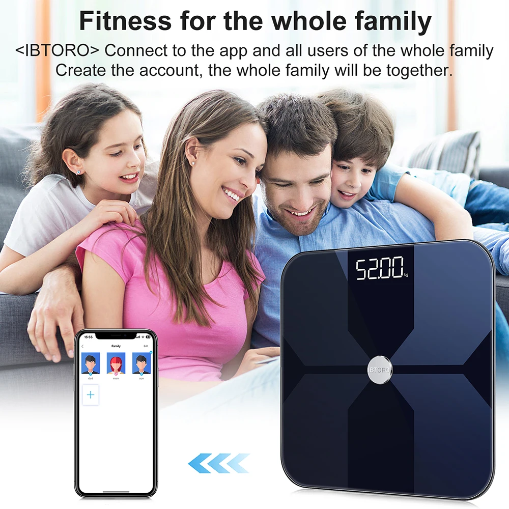 체지방 스케일 Wifi 홈 정밀 지능형 전자 지방 측정 - Home Automation Industry 리뷰 및 가격