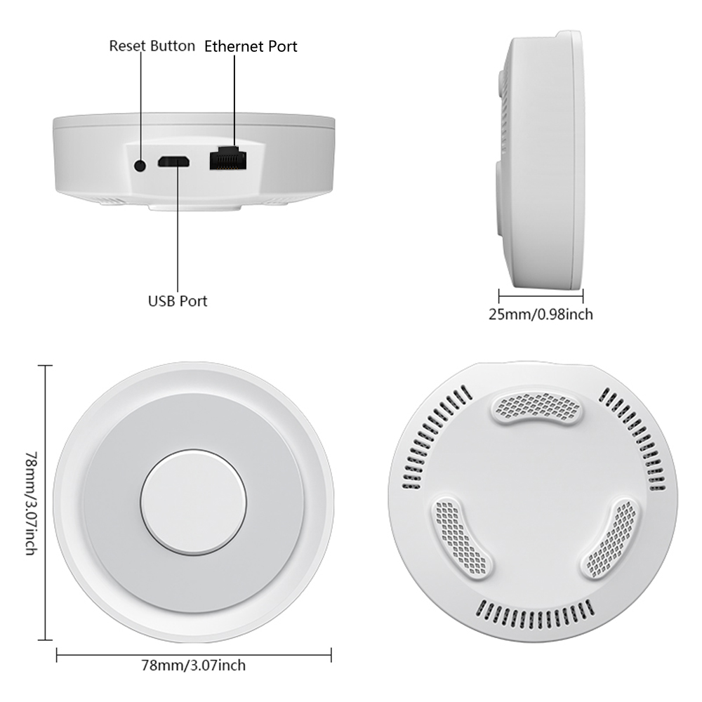 Tuya-ZigBee 스마트 게이트웨이 홈키트, 유선  - Diy Home Automation System 리뷰 및 가격