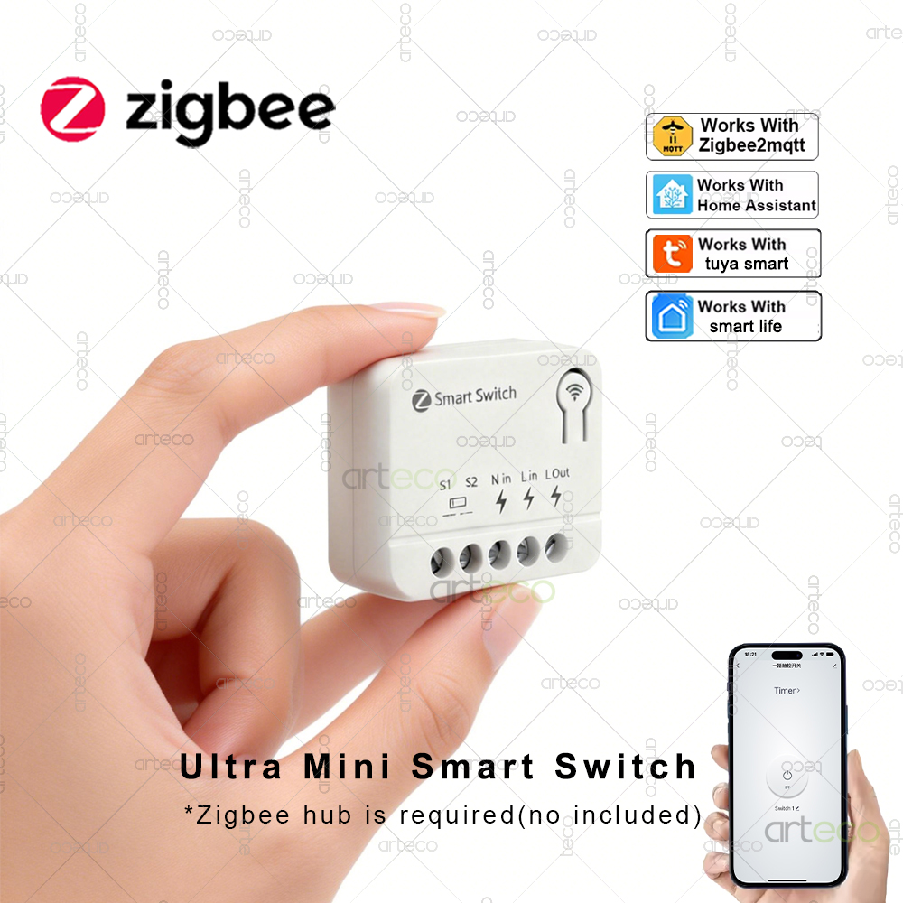 Zigbee 미니 차단기 DIY 스마트 스위치 모듈 홈 - Home Automation Diy 리뷰 및 가격